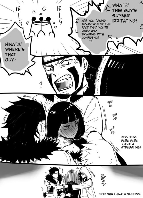 askgraphiteknight:  homeisforpeoplewithhouses:  I decided that someone needed to typset with the translation of it so… Original by: 里美Translation: jemmaTypsetting: Moi.  I’m not into Naruto, but Hinata is best girl.  > u< 