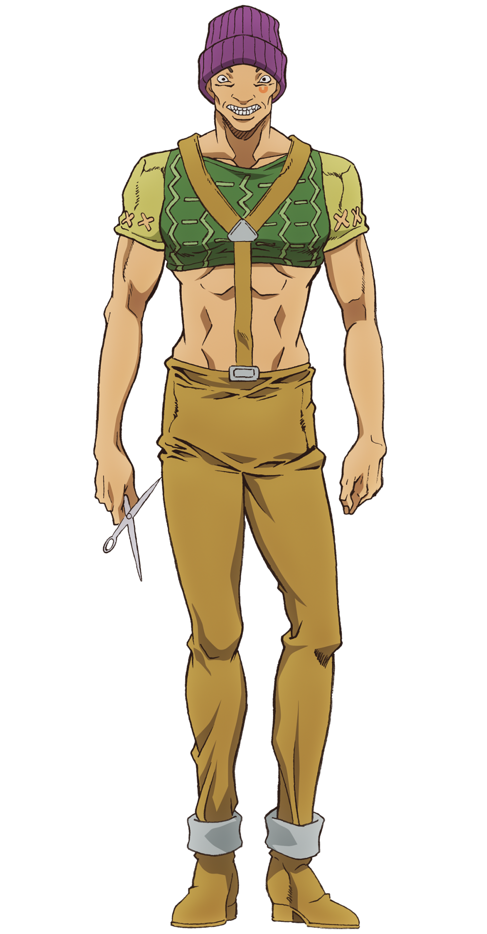 Rikiel From Stone Ocean In Anime Form by TeamProckyBen on DeviantArt