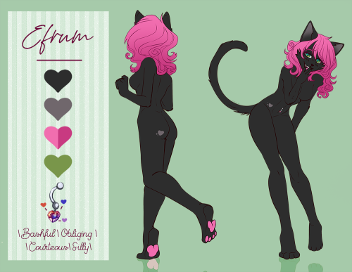 She’s a little shy… A reference for the amazing and perfect Efrum! My last piece I owed