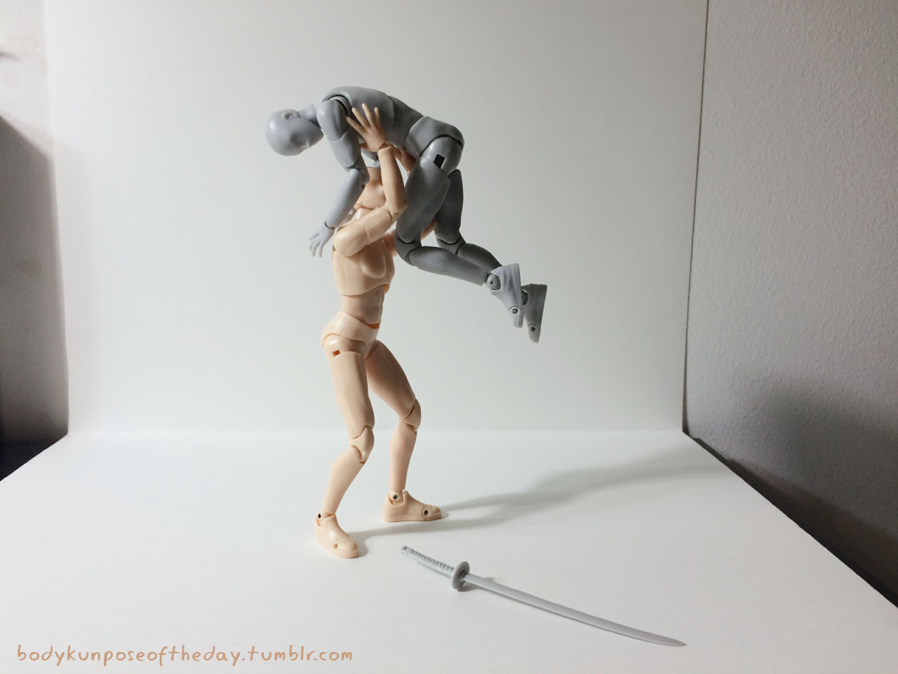 bodykunposeoftheday:  Well… that took an unexpected turn. [edited pics 2 and 7