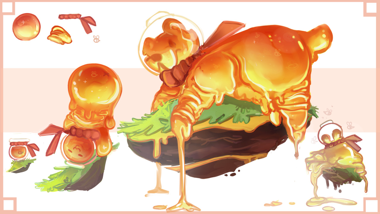 expensivebrowniez: *(*´∀｀*)☆ - How to draw honey/shiny stuff :  __________________