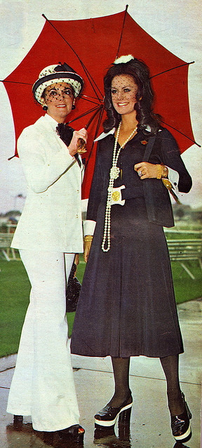 Year: 1972Model(s): Mrs Noreen Neal, Mrs Richard Vereker. Photographer: * (Australian Women’s Weekly