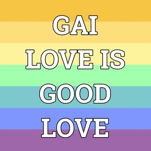 cathugging:genderqueerpositivity:(Image description: four squares with the gai pride flag and white 