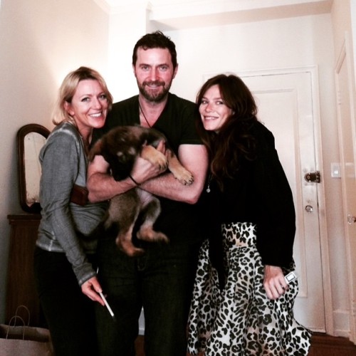 pollysthings:annafriel #tbt not that long ago but a year, last May in NY with the most adorable #ric