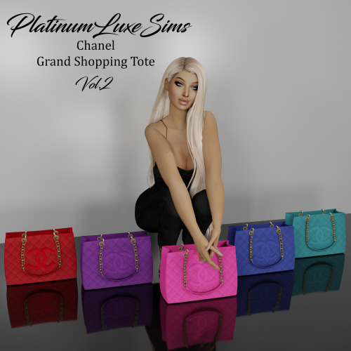 Chanel Grand Shopping Tote Bag Vol.2 (Deco) DOWNLOADPatreon early access - Public 4th January. DO NO