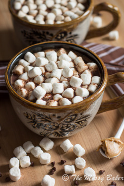 fullcravings:  Peanut Butter Hot Chocolate 