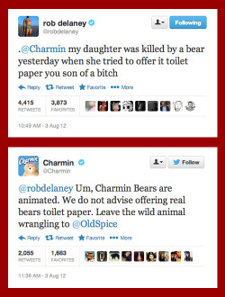 smosh:  (via Amazing Interactions Between Corporations and Twitter People | SMOSH)