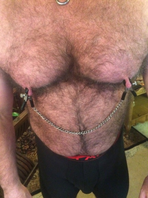 gymnipplefitmen-4you-blog:A nipple workout. &hellip;ҩ( ◤( `´ )◥These nipples are more fun 