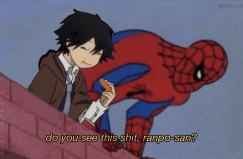 One Thing That Bothers Me About Some Ranpo Fans Is That They Woobify Him. Like, The Mans Kinda Neurodivergent