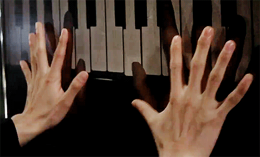 gobums-blog:I’m happy. I’m happier now that I’ve lost my sight. I don’t have to look at music sheets