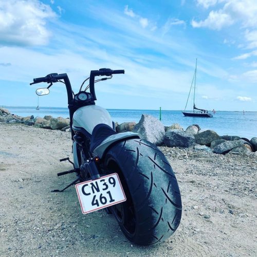 Posted @withregram • @clausjorgensen88 Enjoying sunny the weather ☀️#ausbikes #harleydavidson #