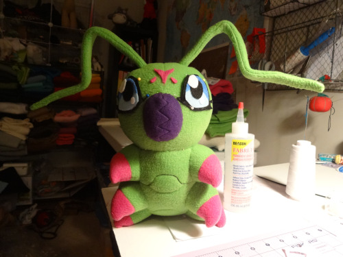 janelles-plushies:  The making of a Wormmon! adult photos