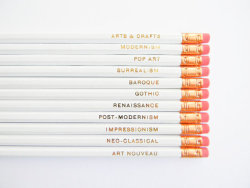  Art Movement Pencils 