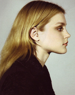 orwell:  Jessica Stam by Steven Meisel for