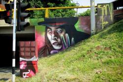 autremondeimagination:Willy Wonka en Cali  Realizado por: SanGraffiti  