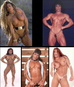 bodybuilder-sex:  Female Bodybuilders Are