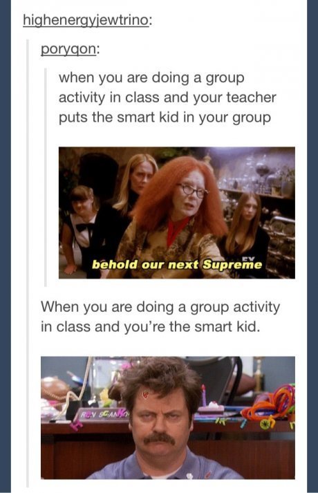 itsstuckyinmyhead:  School and Tumblr 
