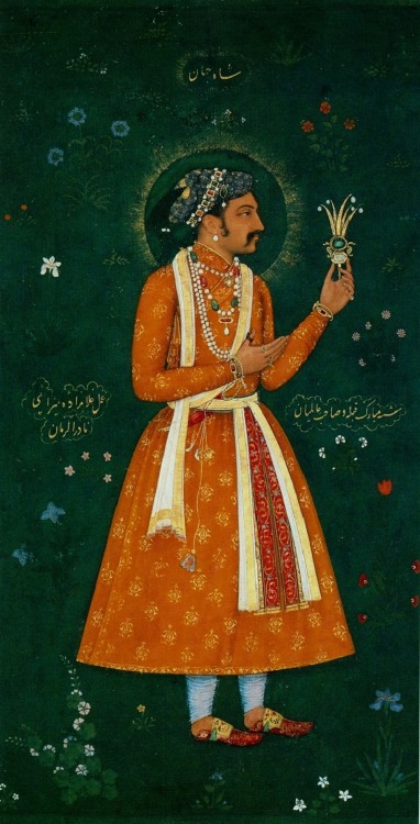 Portrait of Prince Khurram by Abu'l Hasan,c. 1616-17