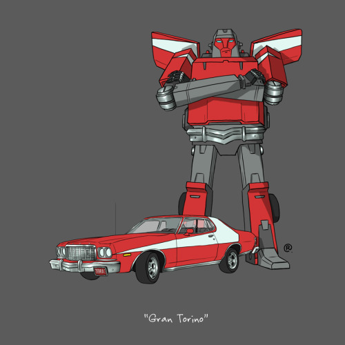 xombiedirge:  If They Could Transform by Darren Rawlings / Blog / Tumblr