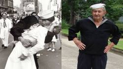 r0xay:  RIP Sailor in famous World War II V-J Day celebration photo DIES! Glenn Edward McDuffie was the sailor kissing the nurse in the end of WWII celebration of V-J day photo. He was 86.According to his obituary, McDuffie joined the Navy in 1942 when