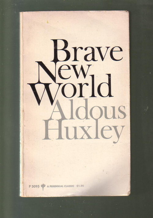 BRAVE NEW WORLD by Aldous Huxley. 1969 Paperback In Good Used Condition*. by BubosBeatBoutique (6.00