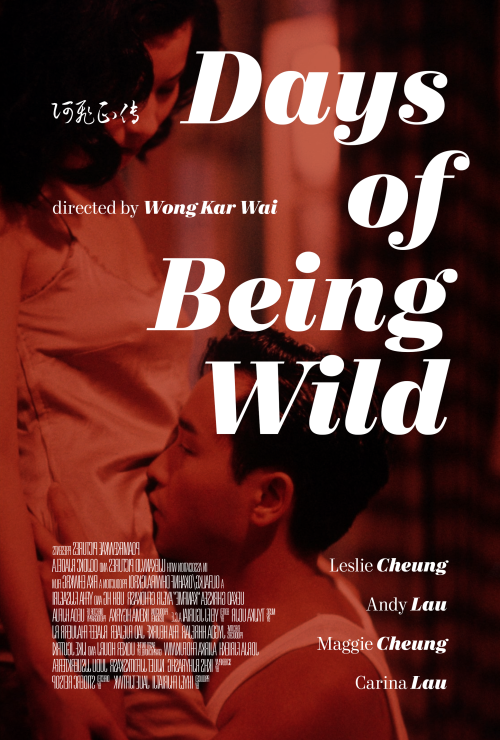 scottsummerrs: Wong Kar Wai filmography in posters