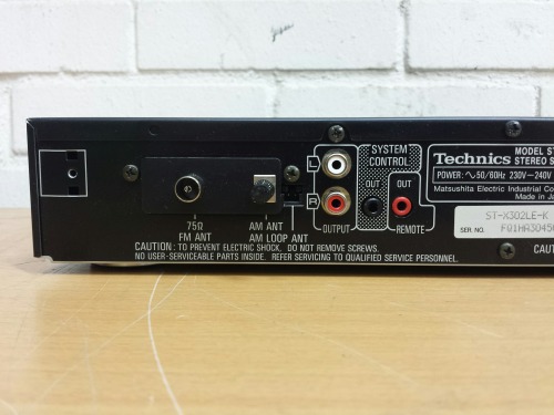 Technics ST-X302L Stereo Synthesizer Tuner, 1992