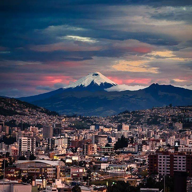 AndresSeminario | “beautiful photo of Quito And Cotopaxi....