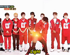 baekaid-o:  Exo demonstrating their powers 