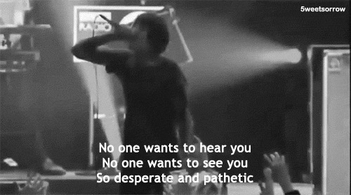 youstupidfuckingwhore666:  no one cares. on We Heart Ithttp://weheartit.com/entry/88936356/via/thisisus