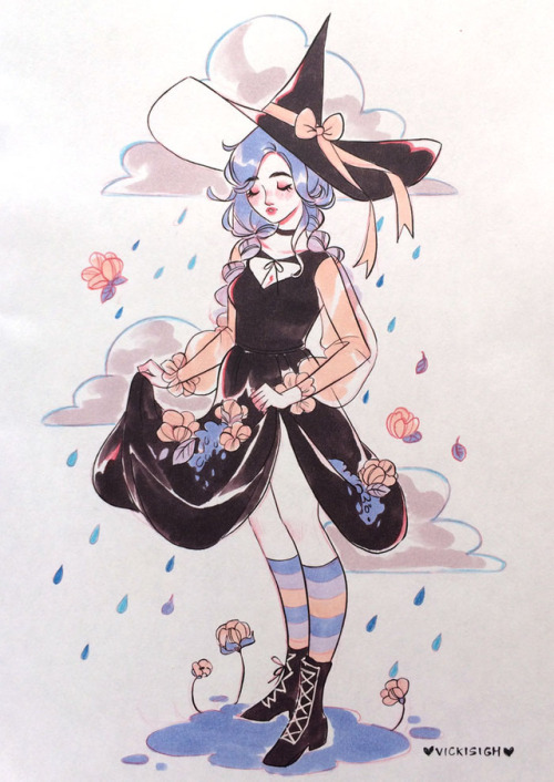 vickisigh: Last week of Inktober 2017! Thanks so much for joining me on this journey and for all your support! <3   Twitter | Instagram | Patreon | Store    