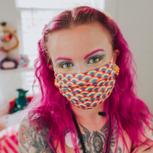 New dustmasks up in the shop! Wicked Hippie X a Nail Pop collab! Handmade in Tampa, FL at frolic exc