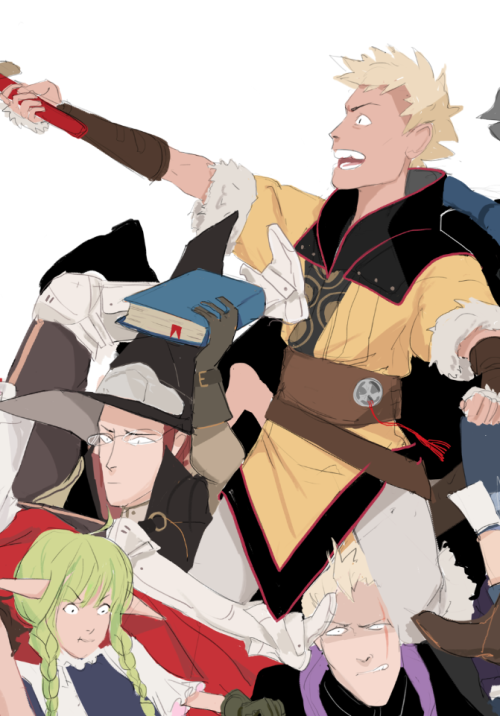 stkidd:FE;A print for Anime North next month! its still so messy but omfGHN i cant look at it anymor