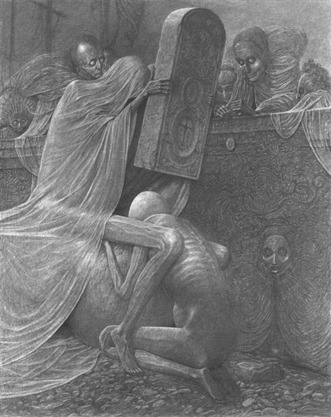 zdzislawbeksinski-art:  Untitled (?)Zdzislaw Beksinski