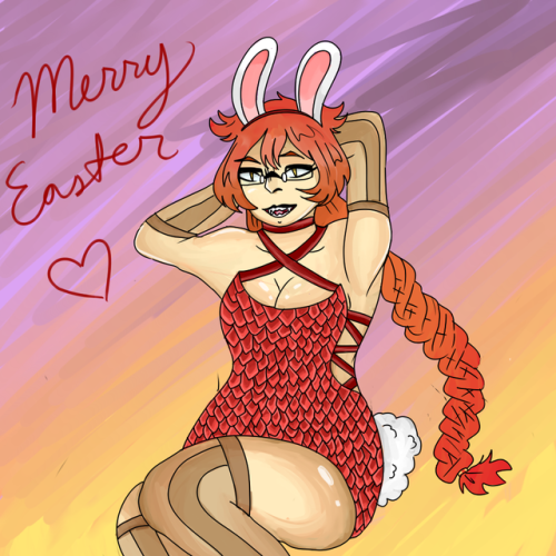 iicewitch:so easter is the perfect season for bunny girl outfits. i figured i’d celebrate (albeit la