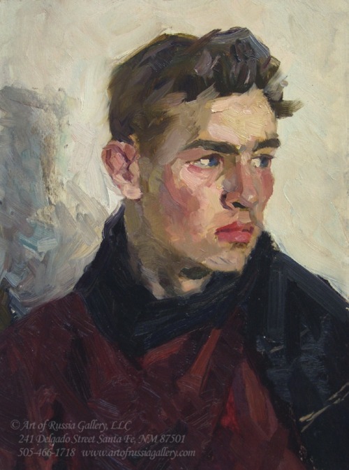 Marius Pontmercy Portrait of Young Man, Isaak Tartakovski