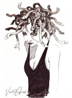 michaelallanleonard:Medusa by Vince Locke