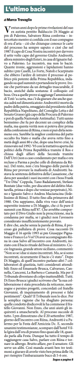 Il Fatto Quotidiano 28 Agosto 2014