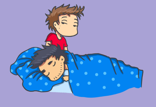 agartaart:  Morning cuddles! Society6  /  Sterek icons  