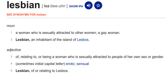 “Bi lesbian was made by Radf.ems in 2016 and lesbianism always excluded men, words have clear cut meanings!!″ sources!