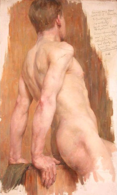 beyond-the-pale:Male Nude - William Thompson