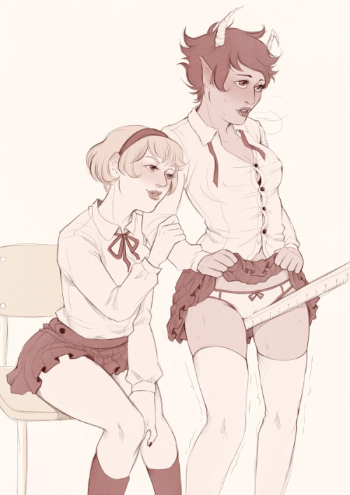 ivalisian: part ½ of rosekan roleplay shenanigans porrim is the teacher, of course (◡‿◡) 