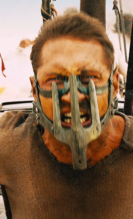 Tom Hardy As Max RockatanskyMAD MAX: FURY ROAD (2015) Dir. George Miller