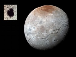 spaceexp: Charon:Moon of Pluto via reddit