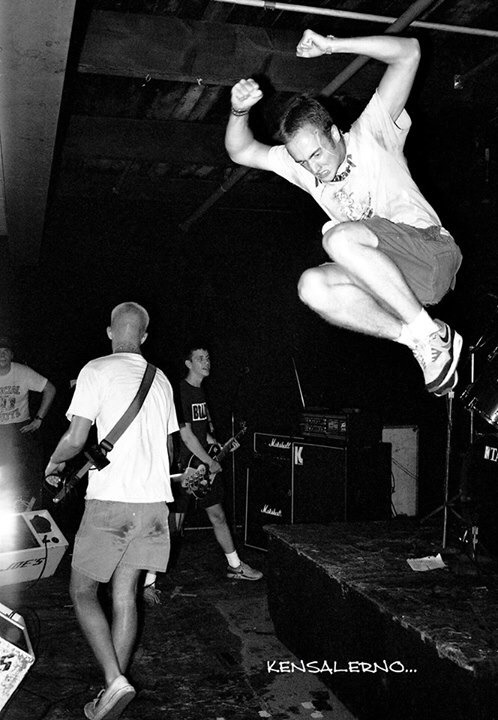 guerrilla0perator:  Gorilla Biscuits at City Gardens. Photo by Ken Salerno. 