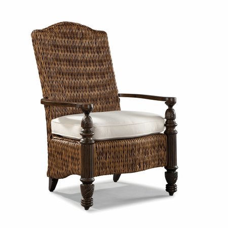Royal Plantation Outdoor Wicker Arm Dining Chair by wicker liked from a