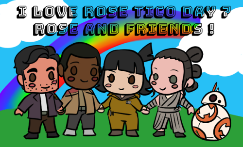 monkeycup:June 11-17, Flood the tags with love for Rose Tico and Kelly Marie TranObviously these are