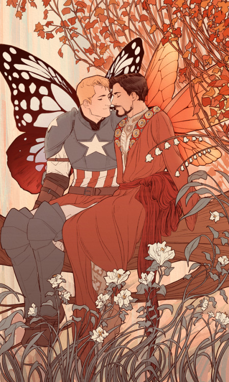 hellogarbagetime:Star-crossed by NevereverSteve and Tony fall for each other when Steve pulls T