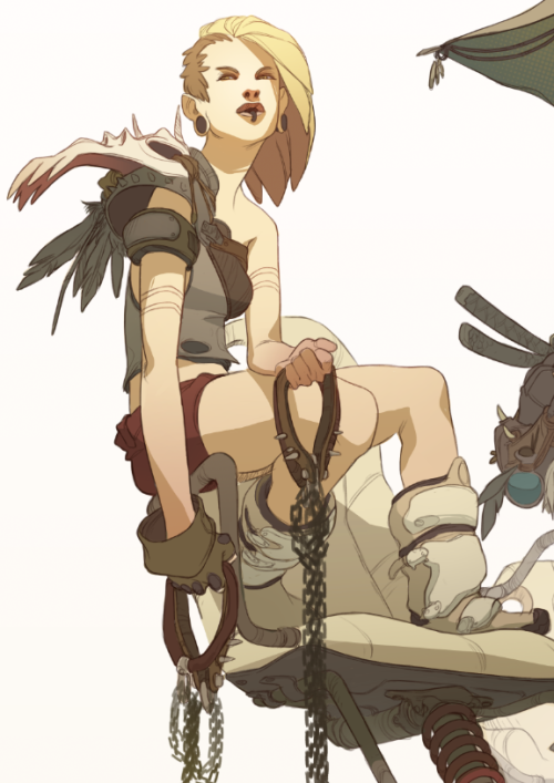 lovechildstudios:  Desert Pirates by Sergi Brosa 