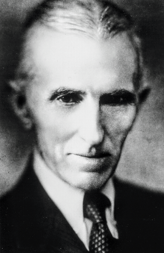“TESLA’S RAY.” 